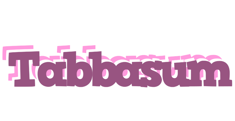Tabbasum relaxing logo