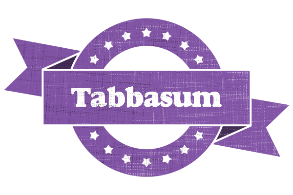 Tabbasum royal logo