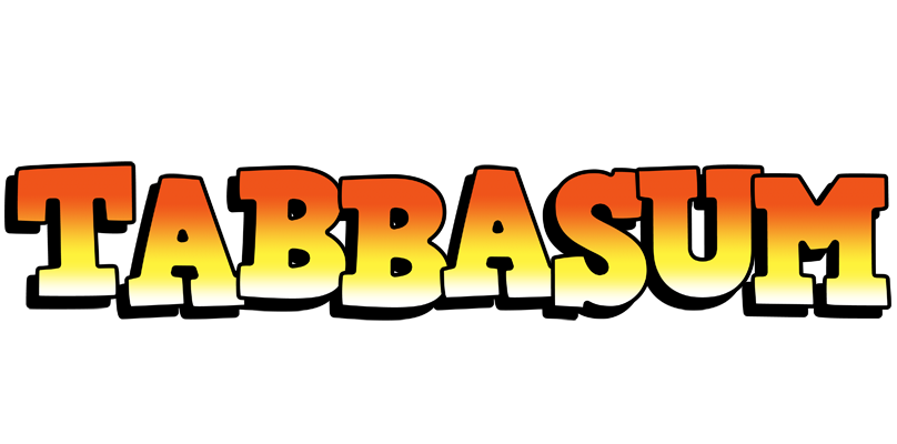 Tabbasum sunset logo