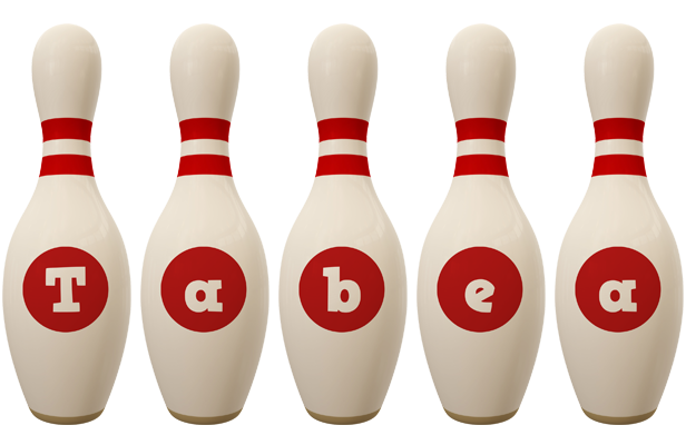 Tabea bowling-pin logo
