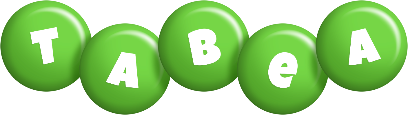 Tabea candy-green logo