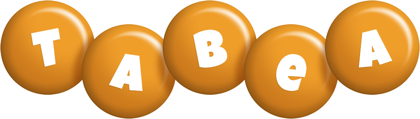 Tabea candy-orange logo