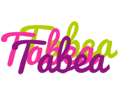 Tabea flowers logo