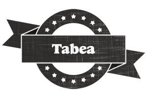 Tabea grunge logo