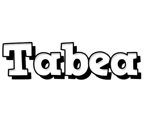 Tabea snowing logo