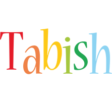 Tabish birthday logo