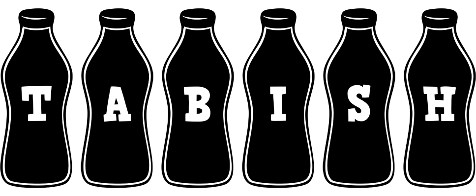 Tabish bottle logo
