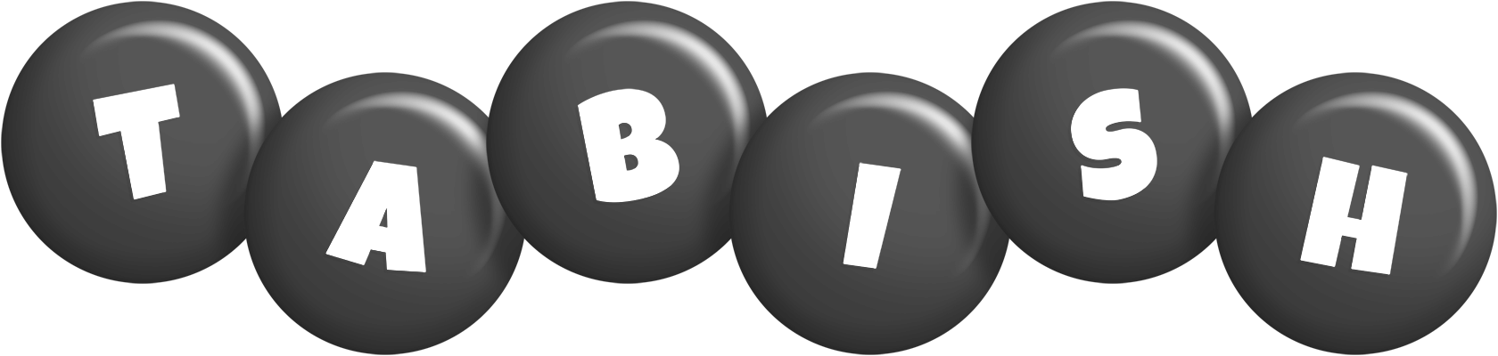 Tabish candy-black logo