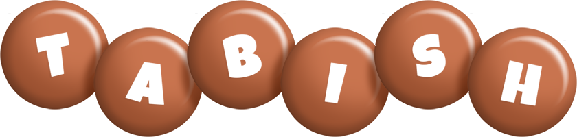 Tabish candy-brown logo