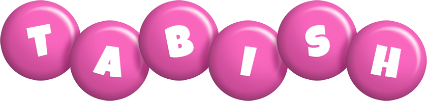 Tabish candy-pink logo