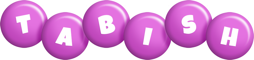 Tabish candy-purple logo