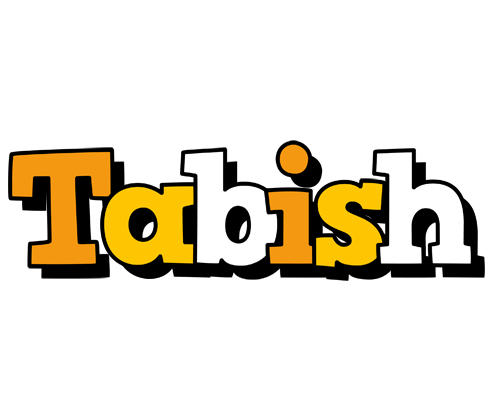 Tabish cartoon logo