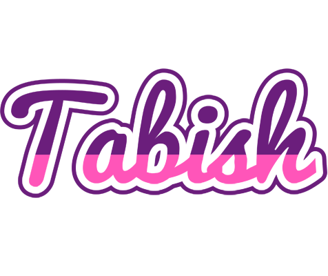 Tabish cheerful logo