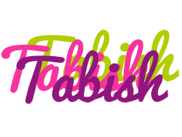 Tabish flowers logo