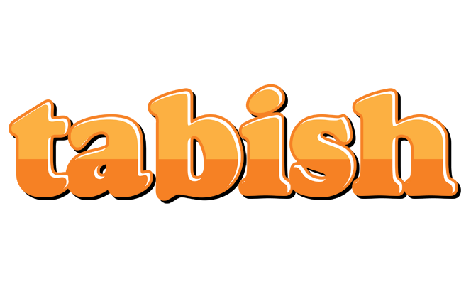 Tabish orange logo