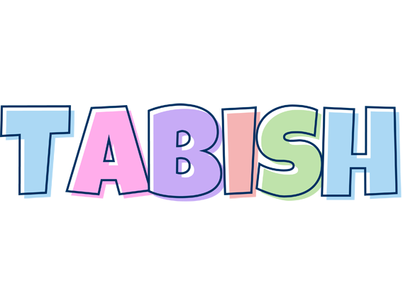 Tabish pastel logo