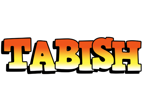Tabish sunset logo