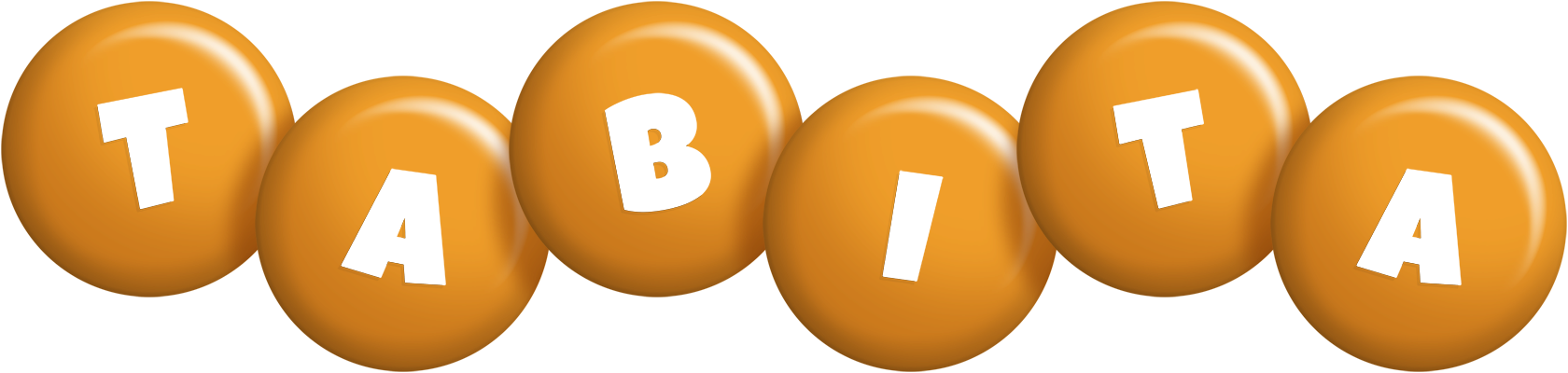 Tabita candy-orange logo
