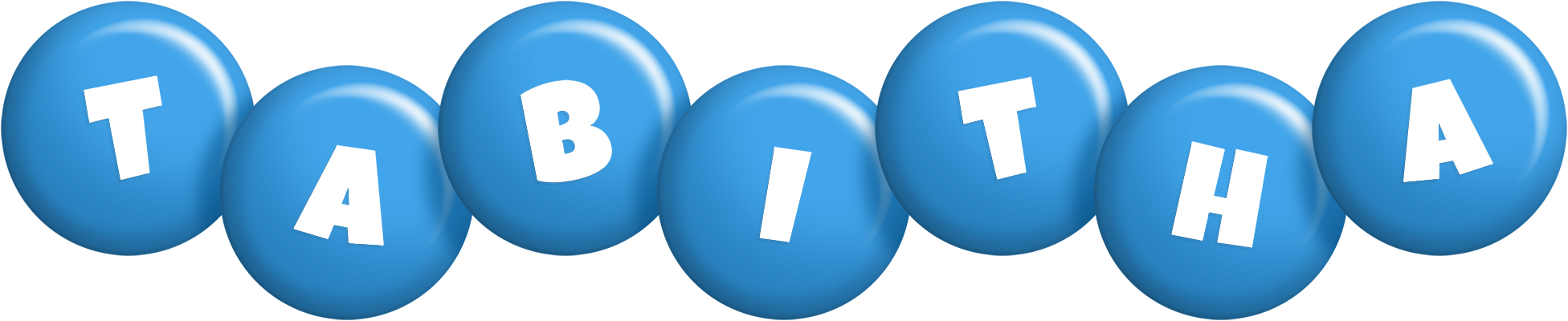 Tabitha candy-blue logo