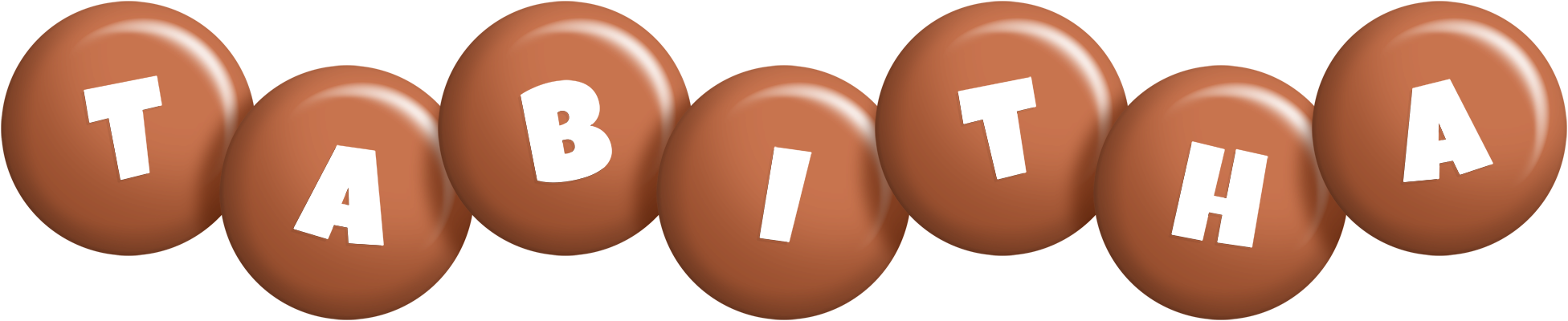 Tabitha candy-brown logo