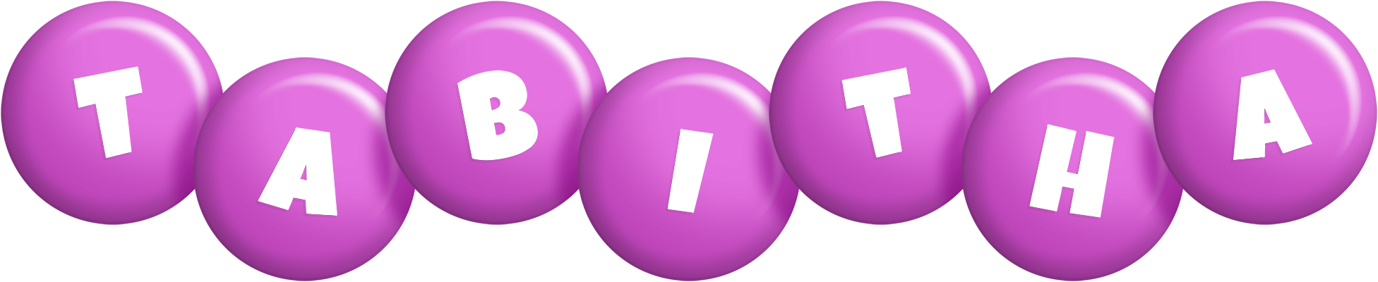 Tabitha candy-purple logo