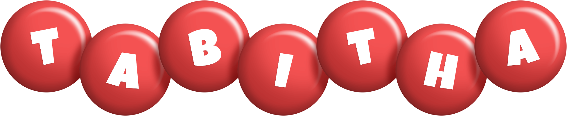 Tabitha candy-red logo