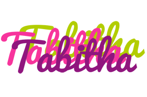 Tabitha flowers logo