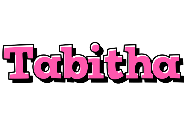Tabitha girlish logo
