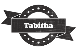 Tabitha grunge logo