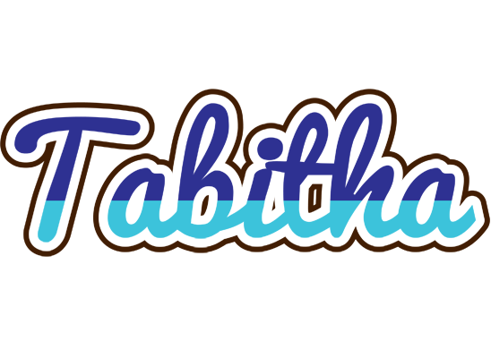 Tabitha raining logo