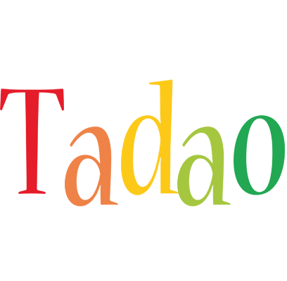 Tadao birthday logo