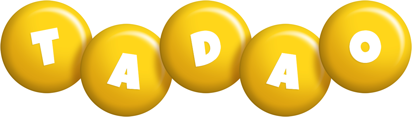 Tadao candy-yellow logo