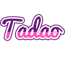 Tadao cheerful logo