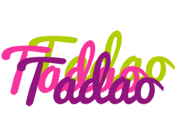 Tadao flowers logo