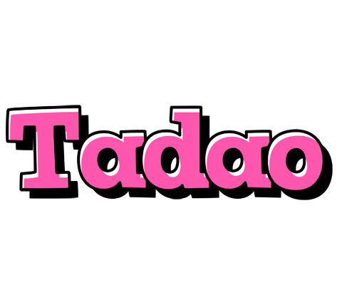 Tadao girlish logo