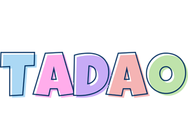 Tadao pastel logo