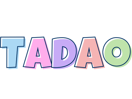 Tadao pastel logo
