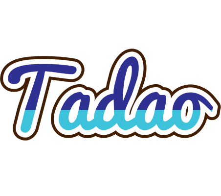 Tadao raining logo