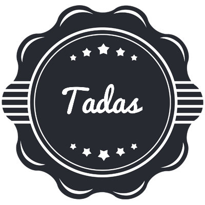Tadas badge logo