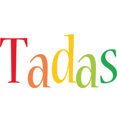 Tadas birthday logo
