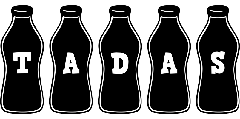 Tadas bottle logo
