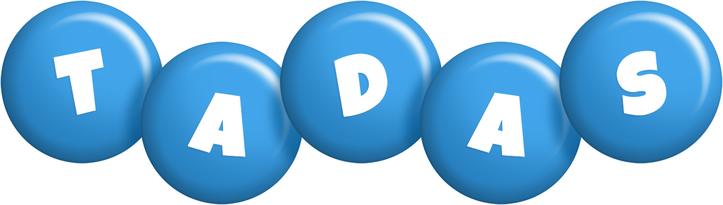 Tadas candy-blue logo