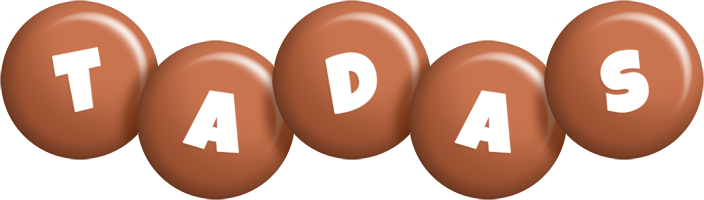 Tadas candy-brown logo