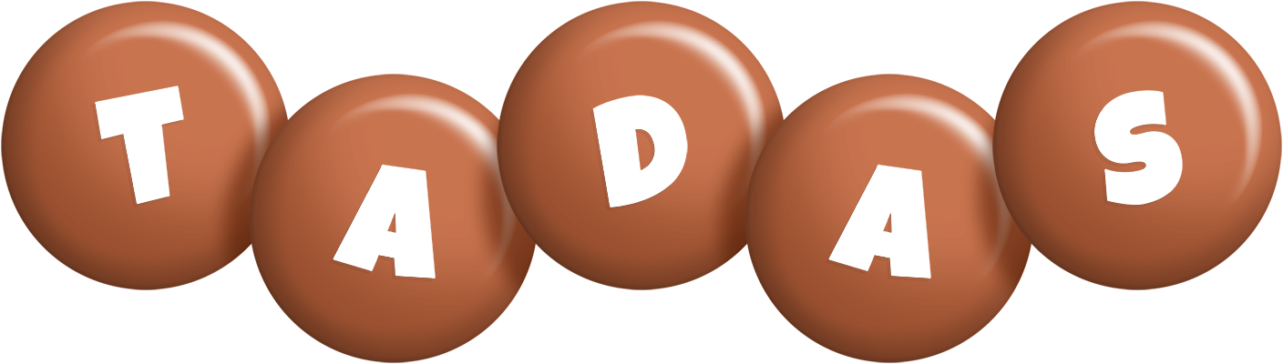 Tadas candy-brown logo