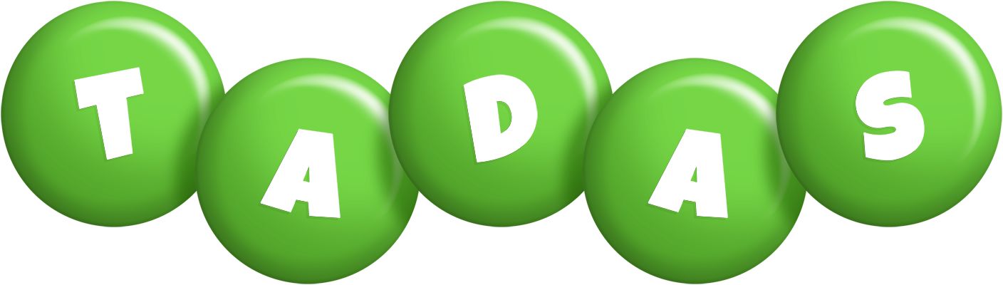 Tadas candy-green logo