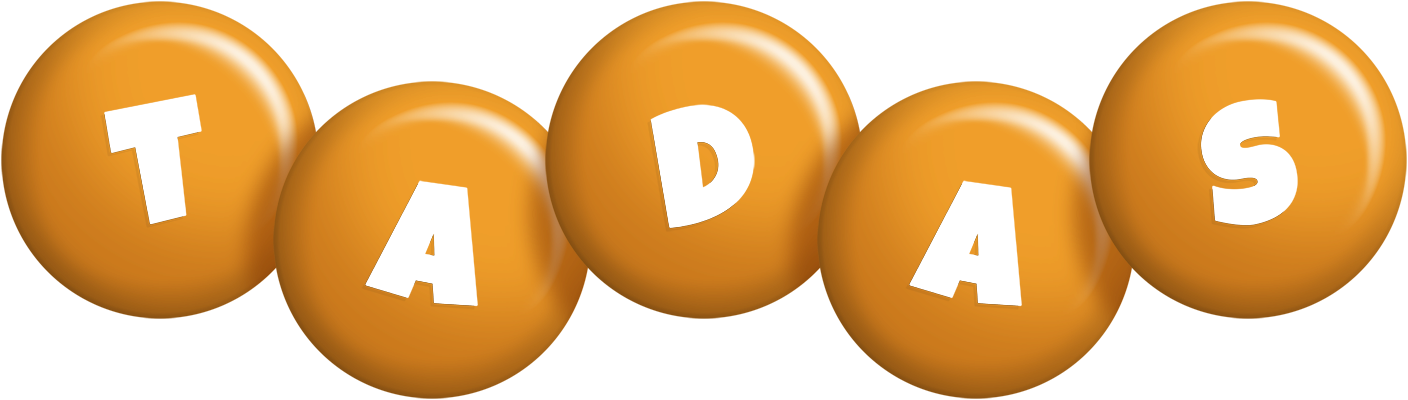 Tadas candy-orange logo