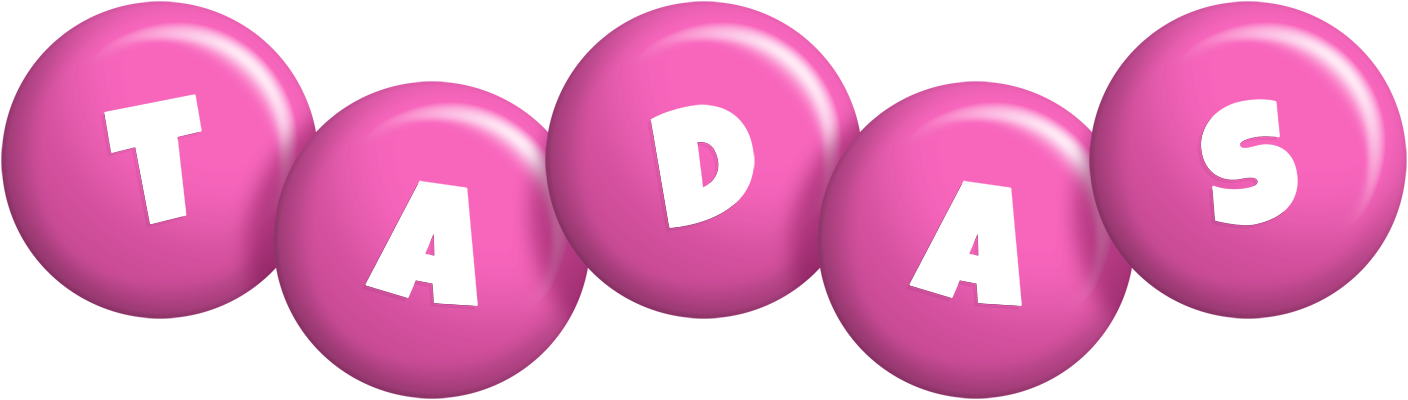 Tadas candy-pink logo