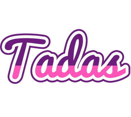 Tadas cheerful logo