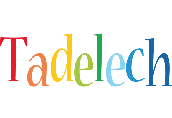 Tadelech birthday logo