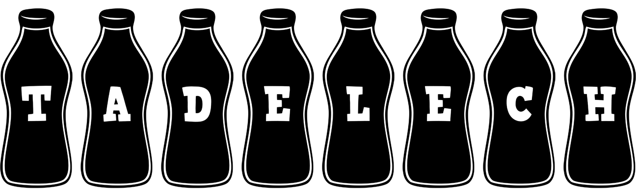Tadelech bottle logo